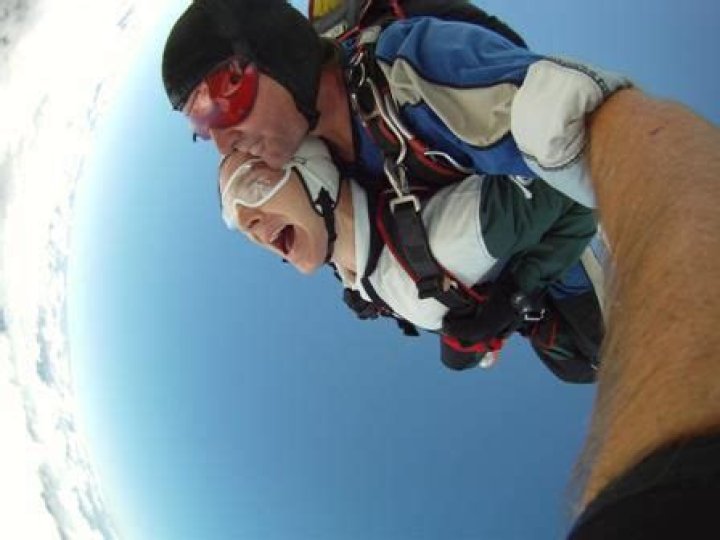 Benedict Cumberbatch Skydiving