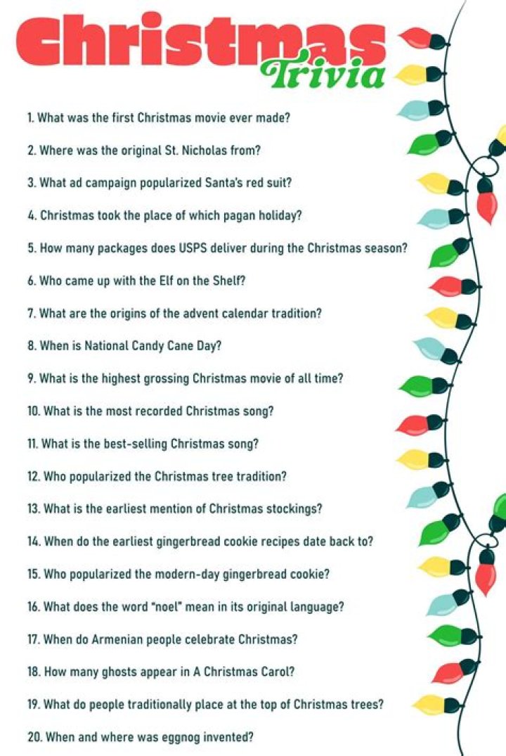 Christmas Trivia