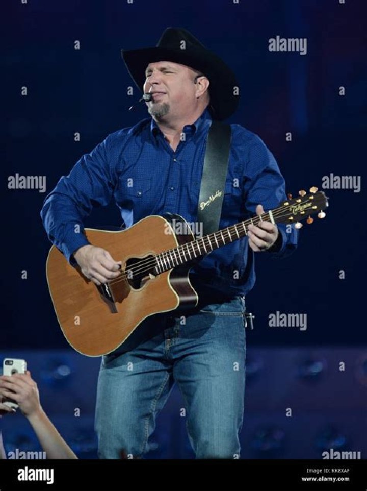 Garth Brooks performs at the Notre Dame Stadium. October 2008.