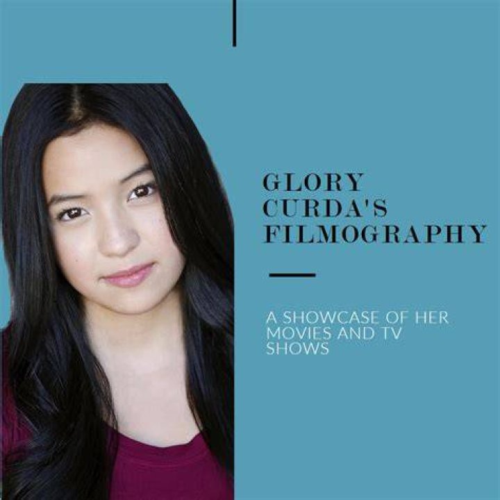 Glory Curda's childhood photo.
