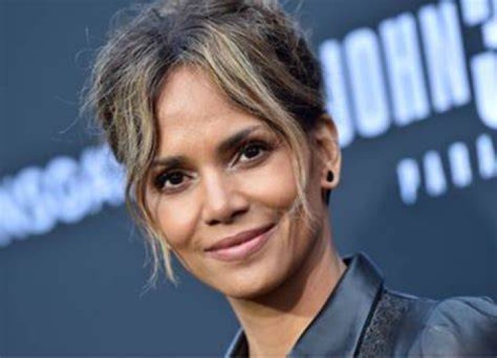 Halle Berry's pet Jackson and Roman