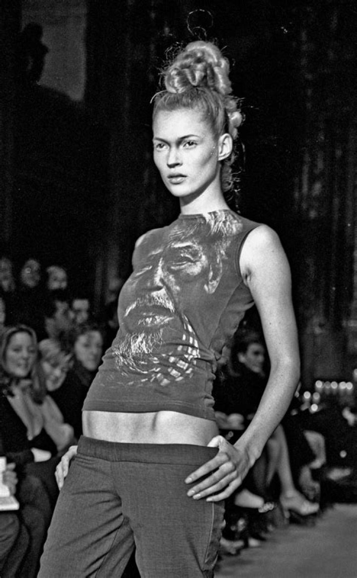 Kate Moss From Her Modelling Days.