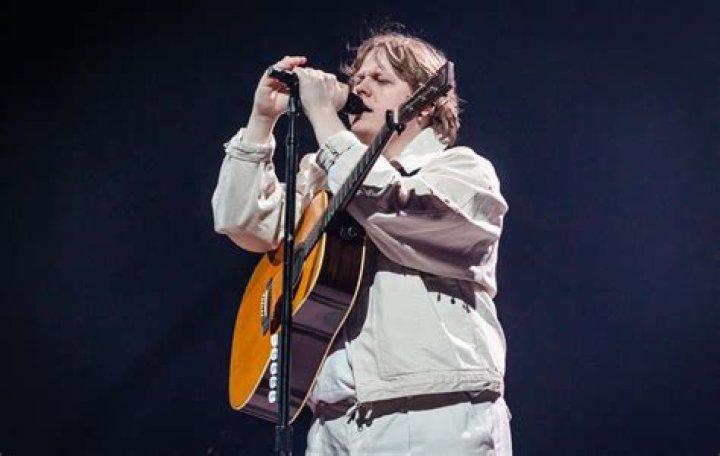 Lewis Capaldi's pet Paddy
