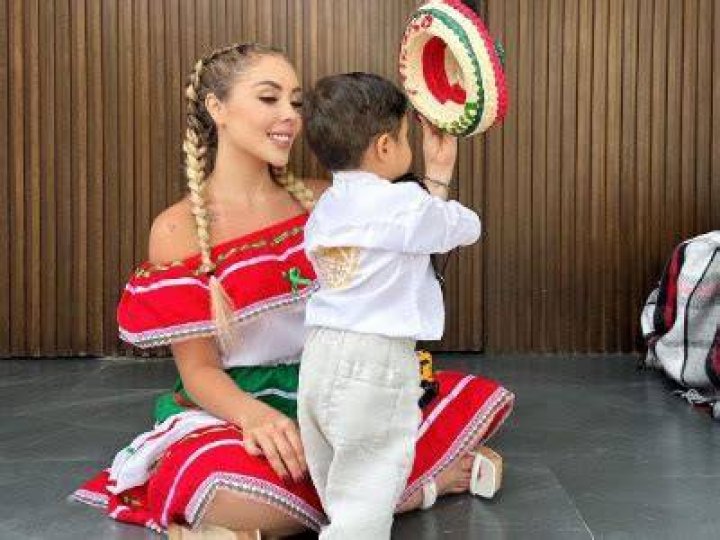 Maya Nazor with her son Luka.