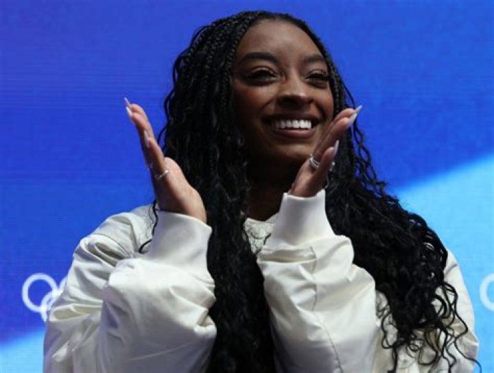 Simone Biles' pet Lilo and Atlas