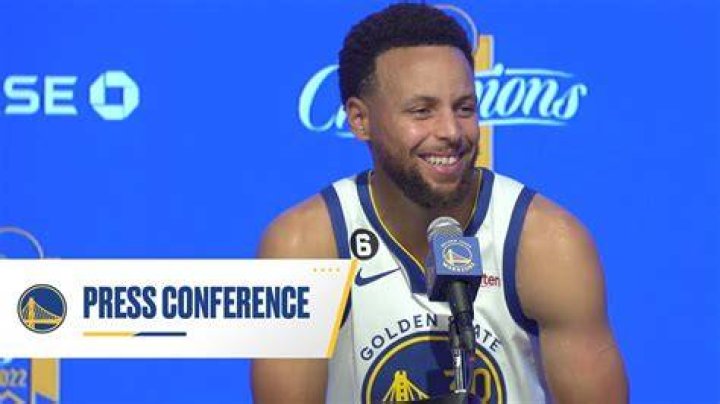 Steph on Press Conference