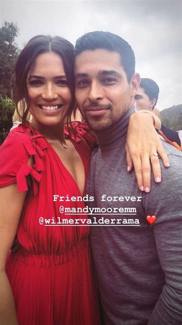 Wilmer Valderrama dated Mandy Moore for nearly two years.